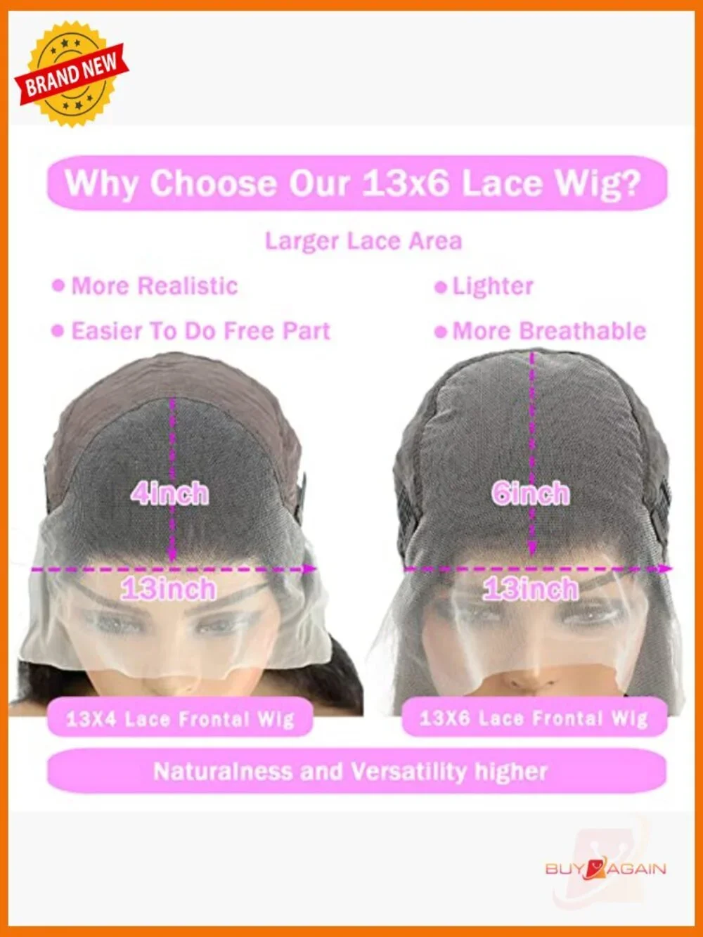 13x6 HD Transparent Lace Front Wig Straight Human Hair 180 Density 28 inch Pre